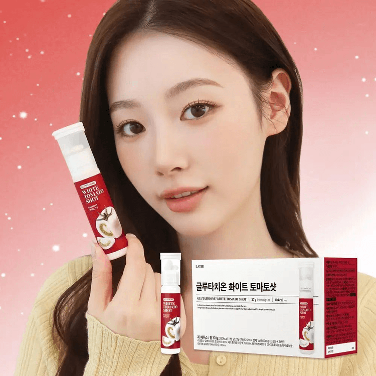 Glutathione White Tomato Drink 14 Sticks N Portable Liquid Drink