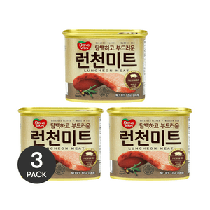 프리미엄 컷 돼지고기 런천미트, 340g *3개입