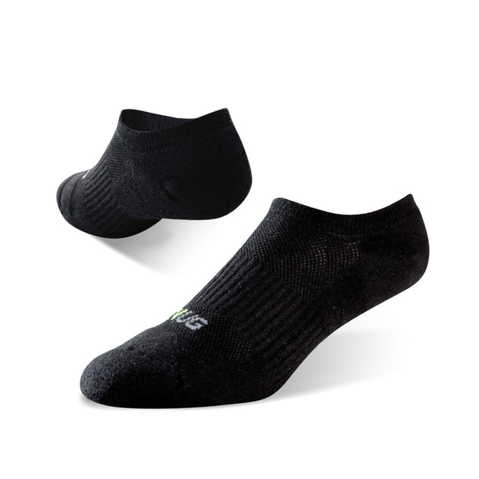 Sports Low Cut (thick Sole) Anti-Odor Socks - Black (25-27cm)
