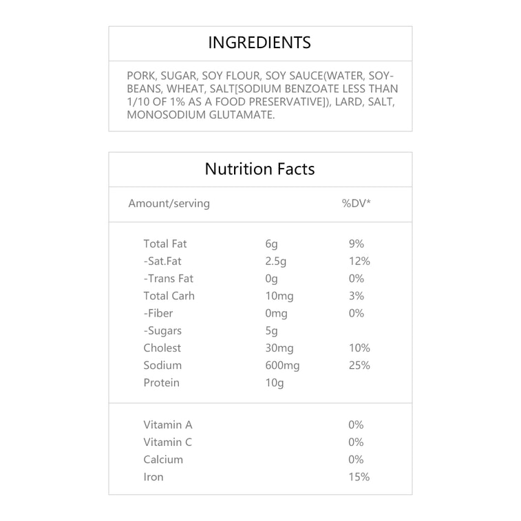 돼지 고기 가루 18 oz 14