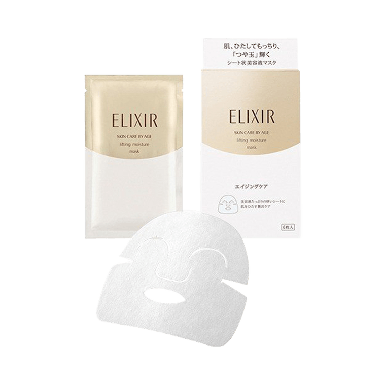 ELIXIR 怡麗絲爾 優悅活顏彈潤煥活面膜 6片 3