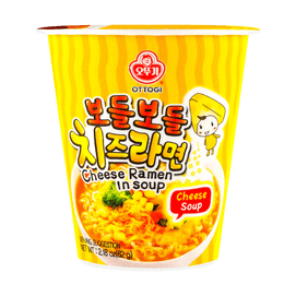 韩国OTTOGI / OTOKI不倒翁 芝士拉面 杯装 62g【韩式经典泡面方便面】