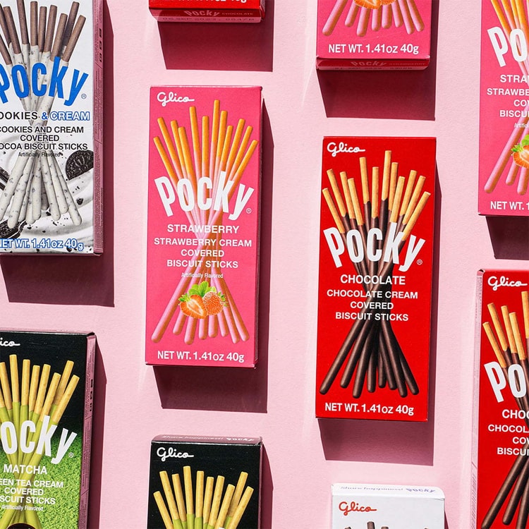 江崎グリコ グリコ ポッキー ウサギのおもちゃ付きBOX 9箱 360g