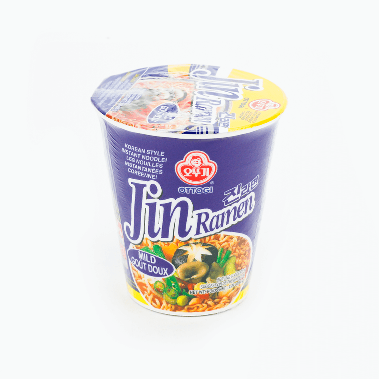 Jin Ramen- Korean Style Instant Cup Noodles , Mild Flavor , 2.29 oz 【BTS Jin】【ARMY】 9