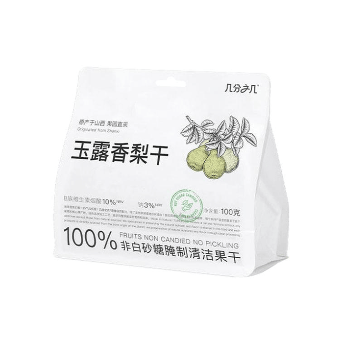 Fragrant pear instant dried fruit, soaked in water, healthy snack, individual small package, 100g