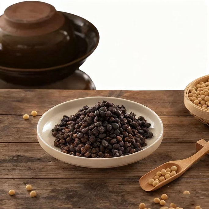 【中國直郵】 南食召 本真豆豉產自永川優質大豆黃豆豆豉300g*1盒