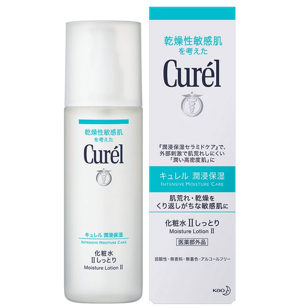 日本花王curel 珂润深层保湿化粧水ii 150ml 敏感肌可用 亚米