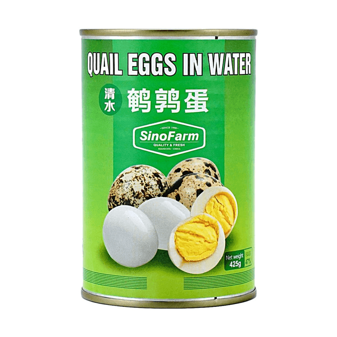 鑫农 清水鹌鹑蛋 425g【高蛋白低碳水即食】【可配火锅冒菜凉拌拉面】