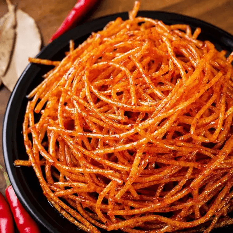 台湾 海霸王 中国直邮    红绿灯辣条儿时经典海之军红绿灯辣丝8090后童年怀小零食小卖铺 16g*5包 3