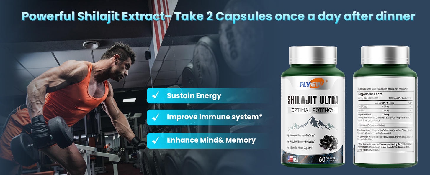 Shilajit Ultra 60Caps./bott.