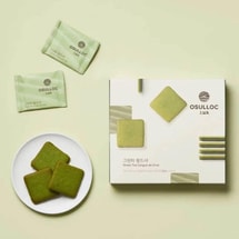 Green Tea Langue de Chat Cookie Gift Box 10 Pieces【Olive Young Best Seller】【Must-Buy Souvenirs】