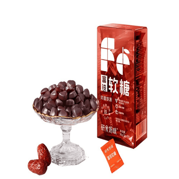  10월 결정화 얀시 마미 철분 함유 소프트 캔디 90g 철분 보충제 임산부 기혈 임신 영양 철분 함유 간식