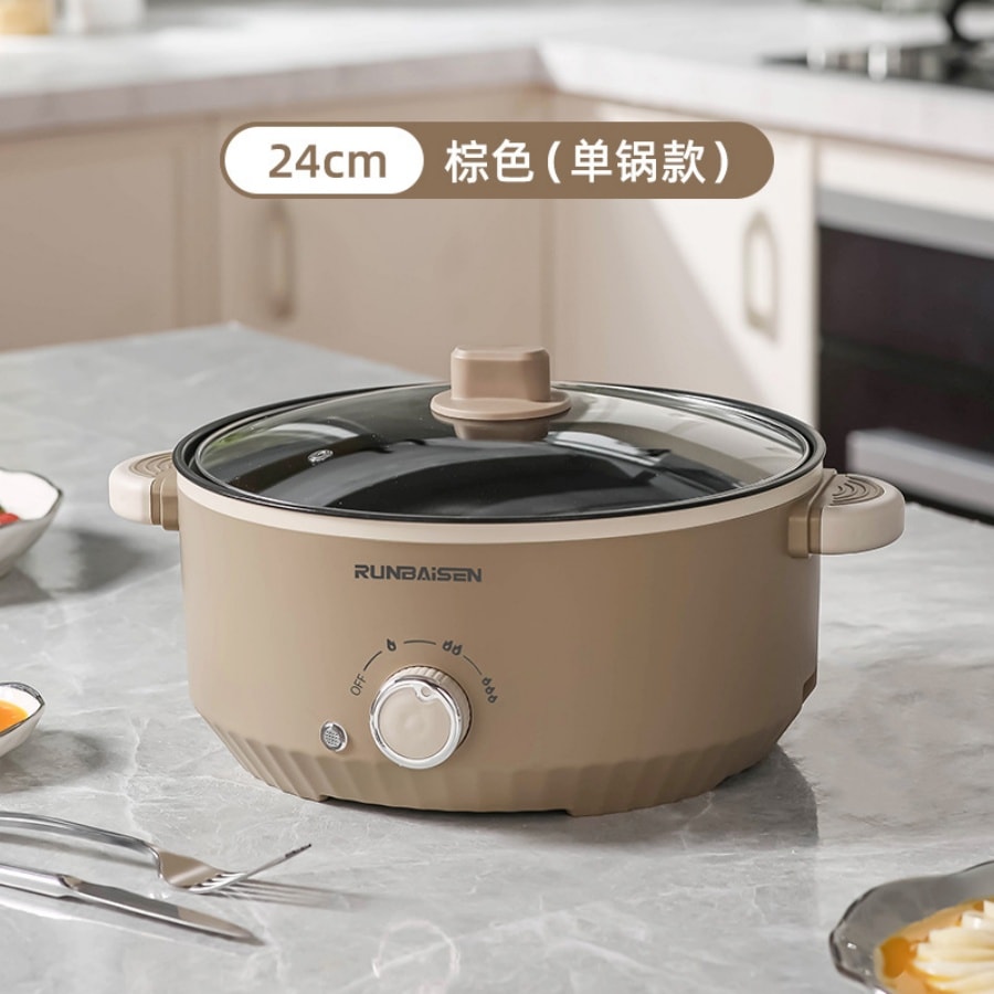 多蒙 電煮鍋多功能家用電熱火鍋(單鍋款) 1 把