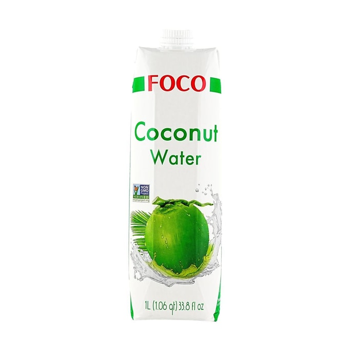 Coconut Water 100% Juice 33.81 fl oz【Replenish Electrolytes】