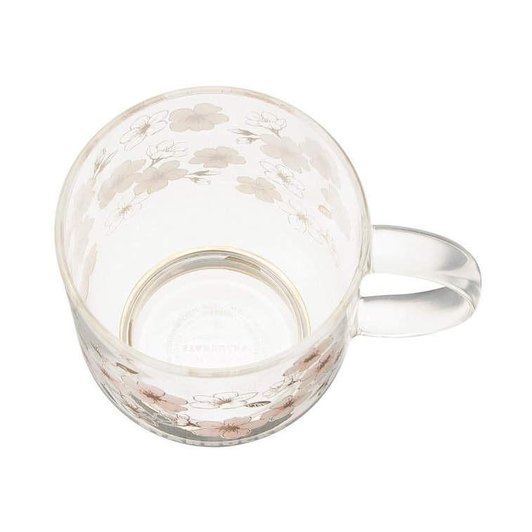 SAKURA2026 Heat-Resistant Glass Mug Golden Pattern 355ml 4