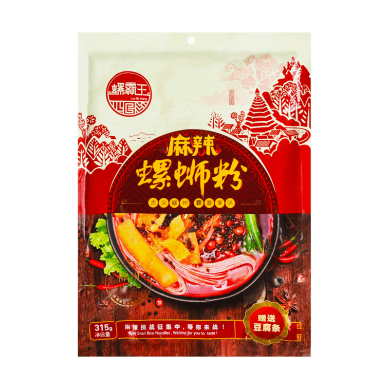 螺霸王 螺螄粉 麻辣味 315g 8