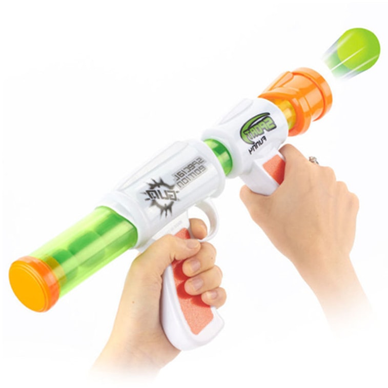 SANUO  空气动力枪发射EVA软弹枪安全玩具枪儿童亲子对战  迷彩款(10球)1件 5