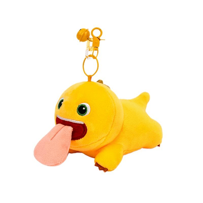 Milk Dragon Pendant Tongue Extension Milk Dragon Pendant Cute Bag Pendant High End Couple Keychain 4.5Cm * 1 piece