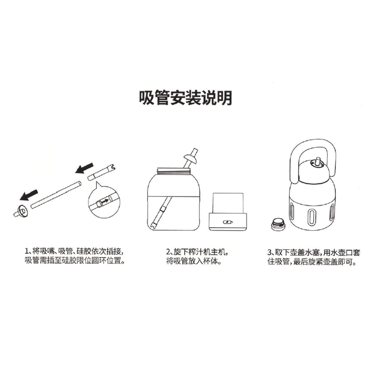 휴대용 주스 컵, 다기능 스무디 메이커, 세척 용이 (손잡이 미포함) 760ml 5