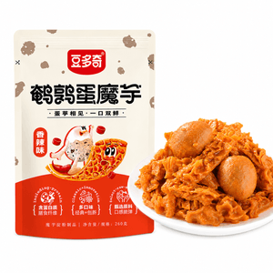 Konjac & Quail Eggs Spicy Flavor 260g [High‑quality protein & abundant dietary fiber]