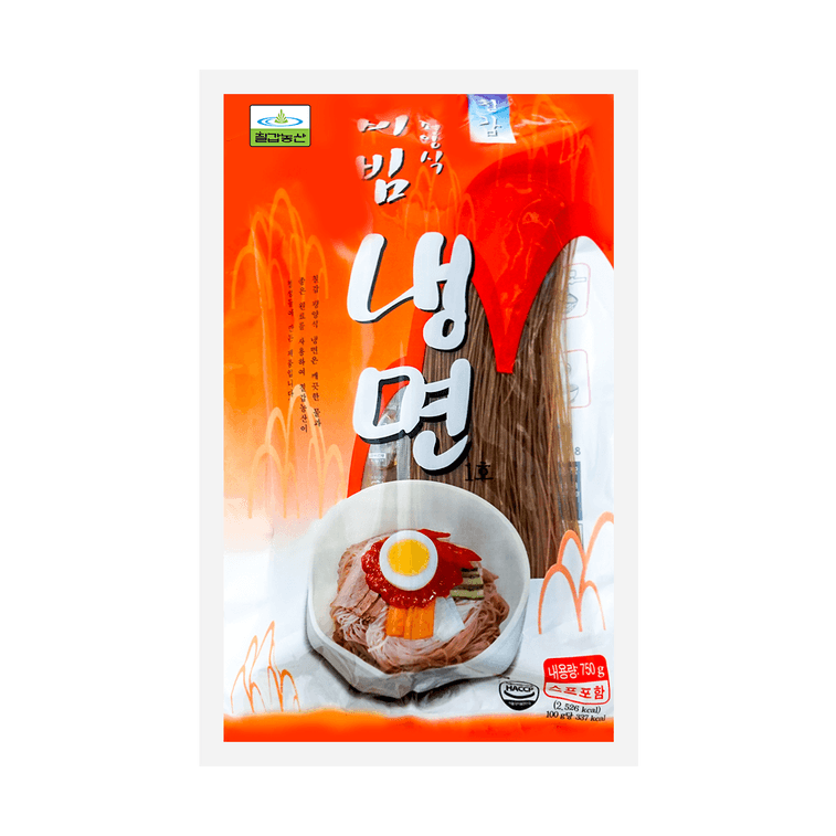 Dried Bibim Naengmyeon - Korean Style Cold Noodle With Gochujang Sauce , 4 Servings , 26.4 oz 6