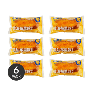 都遇 黄油布里欧面包 夹心早餐蛋糕 80g *6【6份超值装】【浓厚黄油芝香】【0反式脂肪】