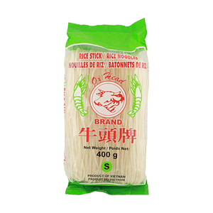 Rice Stick 14.1oz【1mm Thin Rice Stick】【Q-Texture & Smooth】【0 Trans Fat】