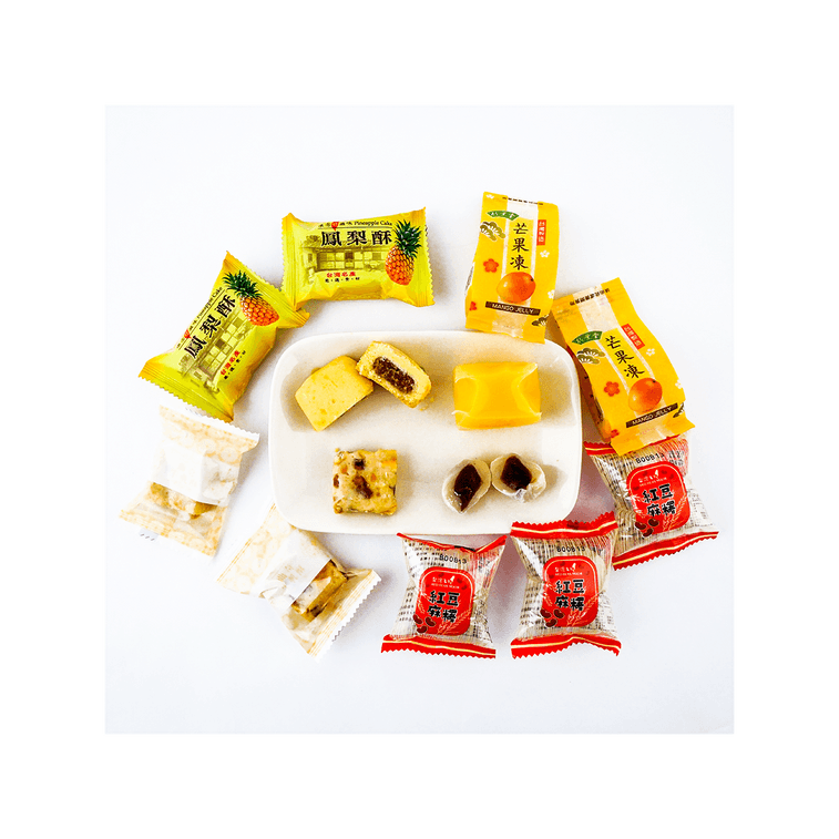 【台湾必买伴手礼】小山等露  什锦点心礼盒 综合台湾名产 321g 11