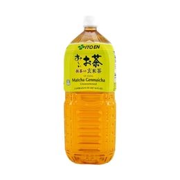 Oi Ocha Matcha Genmaicha Unsweetened,Roasted Brown Rice Green Tea,67.6 fl oz【0 Sugar 0 Calories 0 Fat】