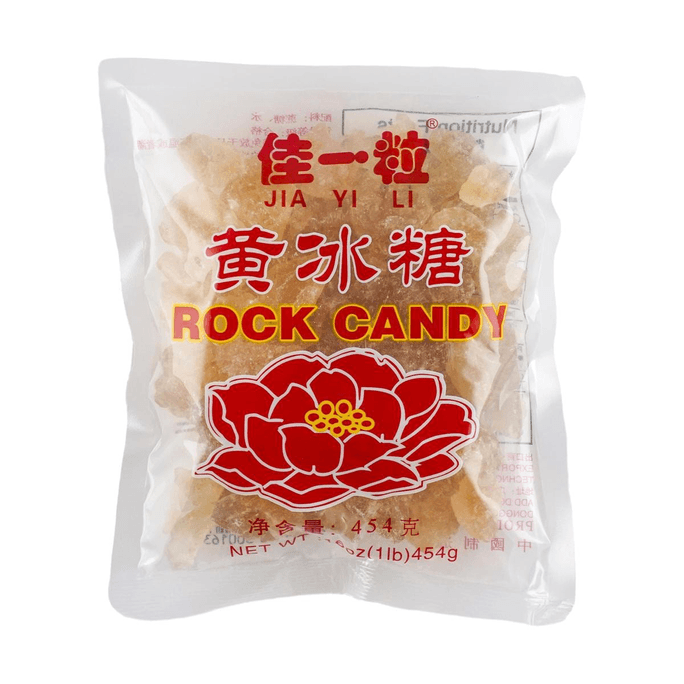 Yellow Lump Rock Candy 454g