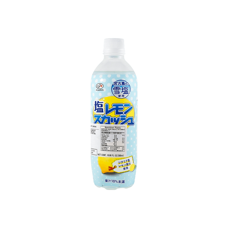 不二家 塩レモンスカッシュドリンク 500ml - Yami