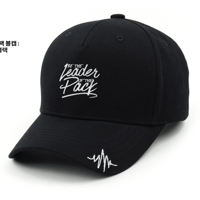 韩国 TEAMLIFE 领袖包装标志帽 Black 