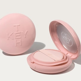 Colored Keyth Silky Fit Cover Cushion Foundation, Soft Matte & 24H Brightening Coverage, #01 Ivory 