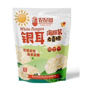 中国 直邮  农品多银耳干货白木耳大朵银耳羹煲汤搭配莲子易泡发炒菜凉拌 150g*1袋