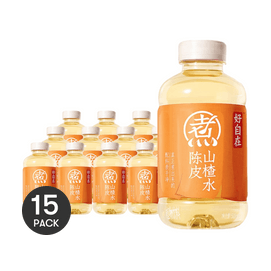 元气森林 好自在 陈皮山楂水 植物饮料 500ml *15【15份超值装】【酸甜清爽 解油解腻】【配料干净低卡0脂0添加剂】