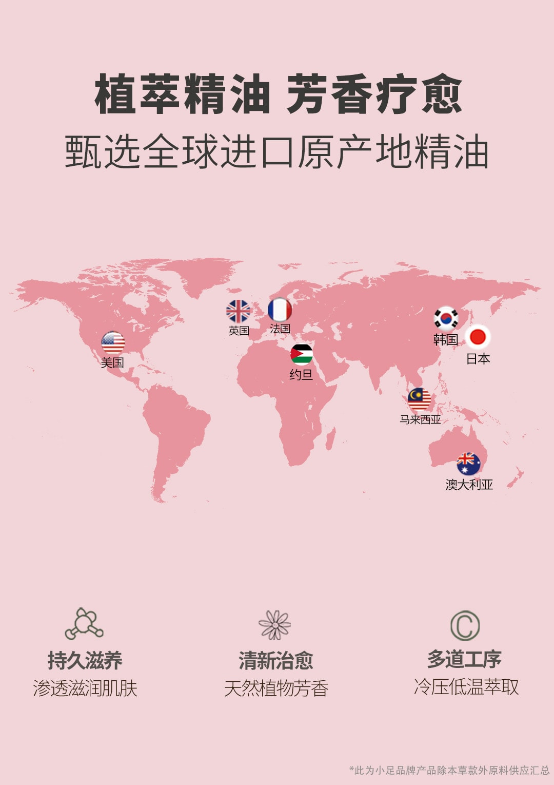 【中国直邮】 小足 玫瑰樱花精油泡脚胶囊 足浴盐去祛缓解寒湿气泡脚中药包粉球蛋 400g/盒