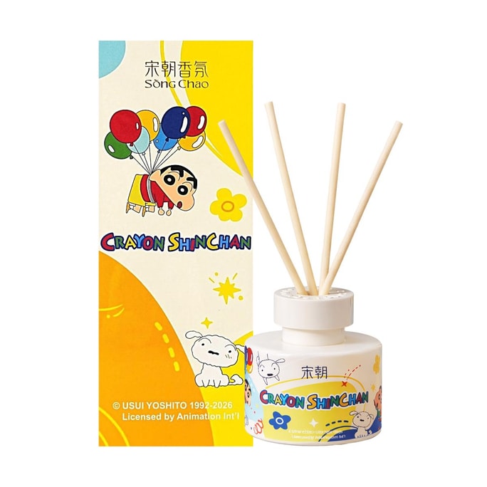 Crayon Shin-chan Floral Waltz Flameless Reed Diffuser Carto…