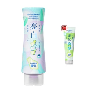 【Free 50ml Sample】Cat Hair Care Shampoo LIDOU 400ml Mild Clean Long Lasting Scent Deodorant