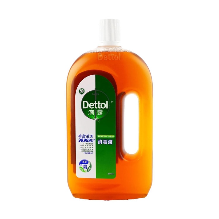 DETTOL滴露家居温和不刺激杀菌消毒液多功能洗衣服室内除螨750ml 中国版