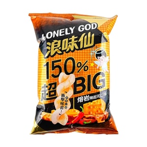 Lonely God Potato Twists Spicy Cheese Flavor 3.14 oz