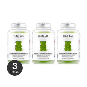 Women's Multi-Nutrient Gummy, 60pcs*3【Value Pack】