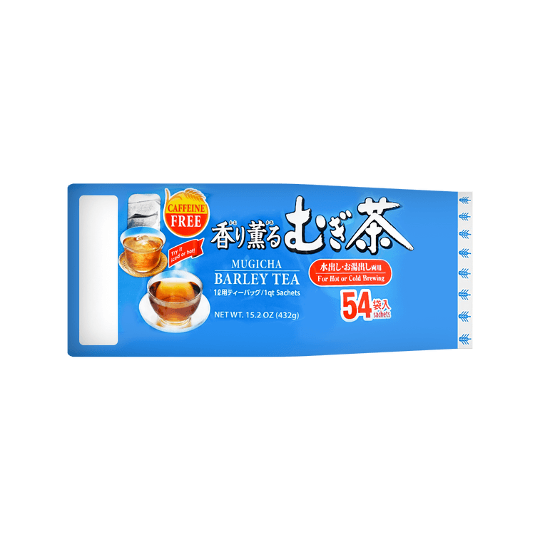 Mugicha Roasted Barley Tea,  Caffeine Free,54 Sachets, 14.3 oz 10