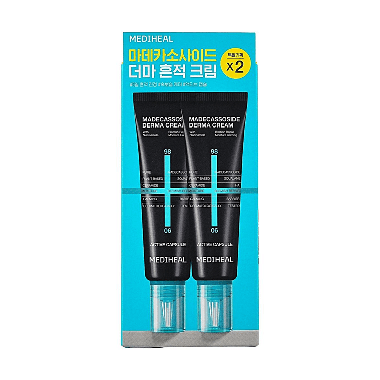 Madecassoside Derma Cream Calming Moisturizing Barrier Repair Face Cream with Niacinamide 50g*2 5