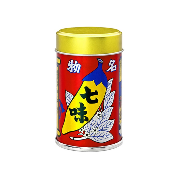 【日本直邮】DHL直邮3-5天到  1736年创业 根元 八幡屋礒五郎 日本传统气味辣椒粉 14g
