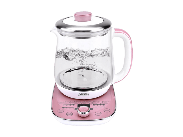 AROMA 【Low Price Guarantee】Multi Function Glass Electric