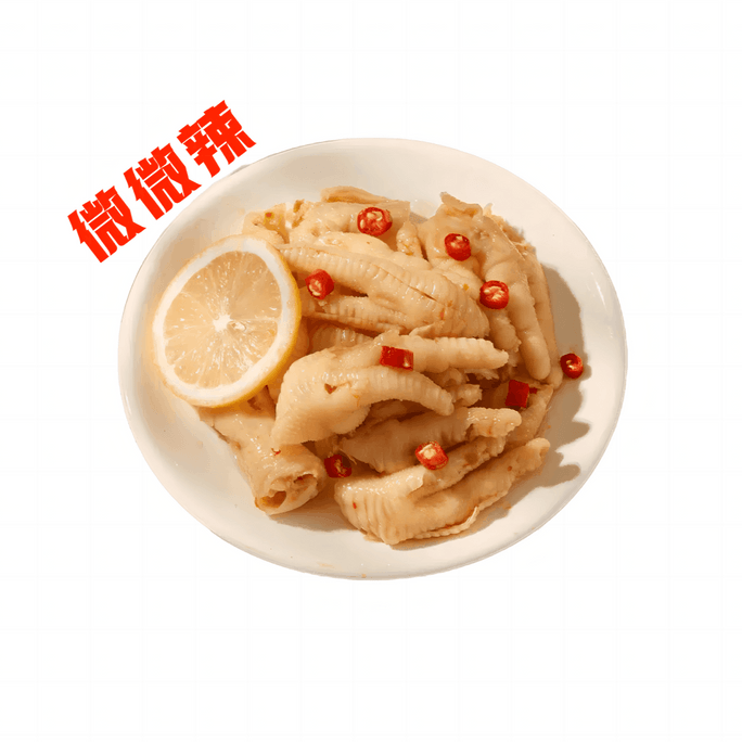 Lemon Hot And Sour Chicken Feet Without Bone 300g Less Spicy