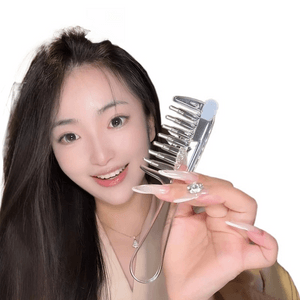 【中国直邮】 好创意生活百货 【养发人专属】精油梳水晶导液梳养发梳米诺头皮上液器上药按摩器 透明导液梳 - 袋装【含滴管⭐防漏⭐不脏手】1 个