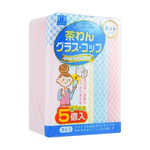 Soft Mesh Kitchen Sponge 5pcs