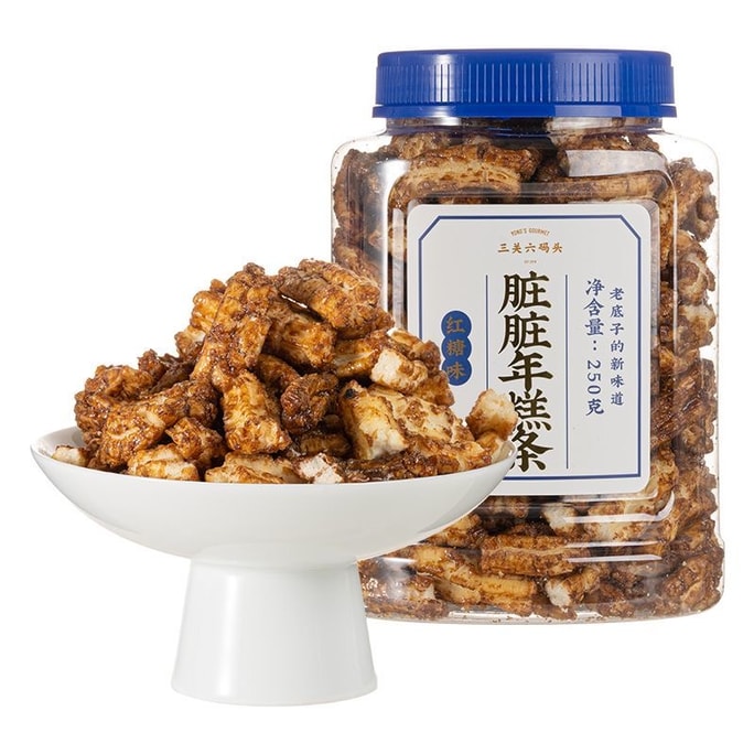 Dirty rice cake sticks 250g red sugar flavor