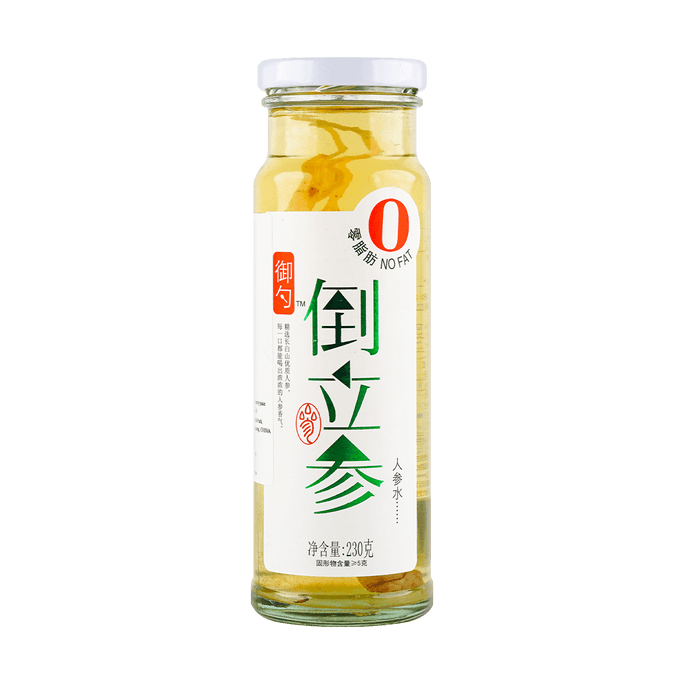 御勺 倒立参 人参水饮料 230g【0脂肪】